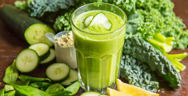 Provoni smoothie jeshile, freskoni trupin!