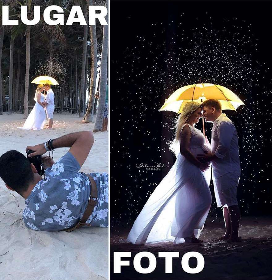 S’do ta besoni çfarë ndodhë prapa një fotografie perfekte (FOTO)