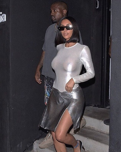 Image result for Kim Kardashian shfaqet me fustan transparent
