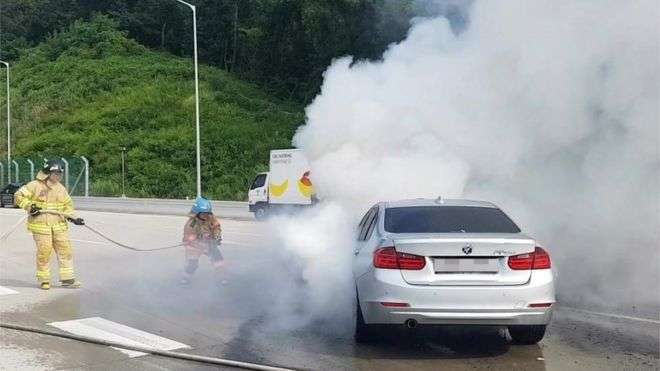 Koreja e Jugut merr vendim të ‘përjashtojë’ 20 mijë vetura të BMW pas zjarreve në motor