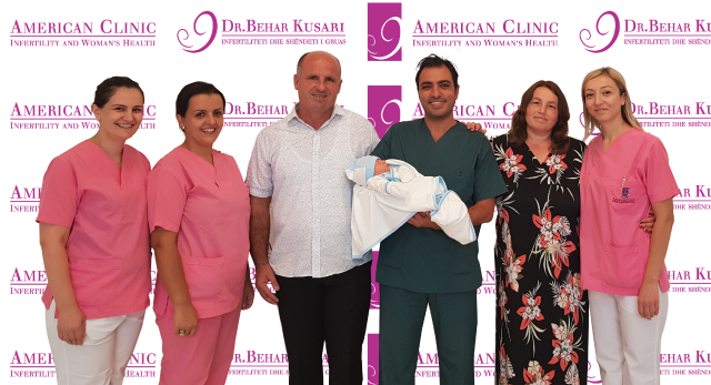 Pas 25 viteve, çifti Paqarizi gëzojnë fëmijën e parë, falë metodave shkencore të  Klinikës Amerikane “Dr. Behar Kusari”