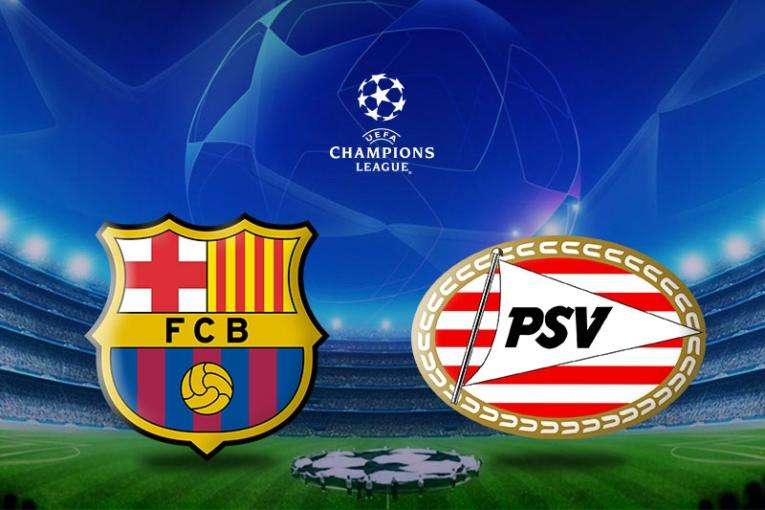 Barcelona-PSV: Formacionet zyrtare