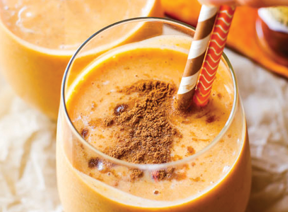 Smoothie me kungull, ideale për mëngjesin tuaj!
