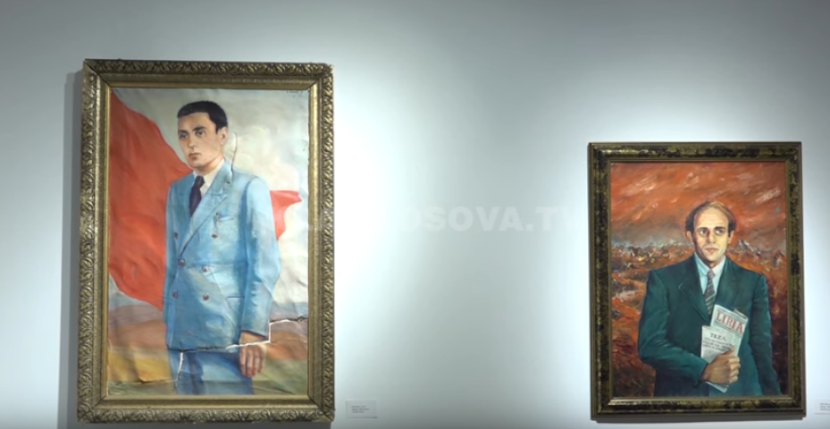 Emrush Xhemajli hap ekzpozitë me portretet e personaliteteve historike (VIDEO)