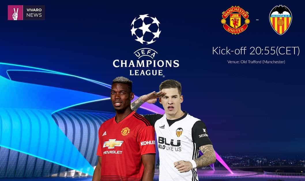 Formacionet zyrtare: Manchester United-Valencia