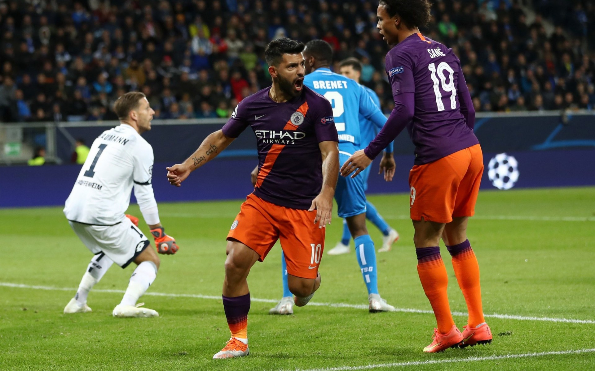 Pjesa e parë: Hoffenheim 1-1 Manchester City (VIDEO)