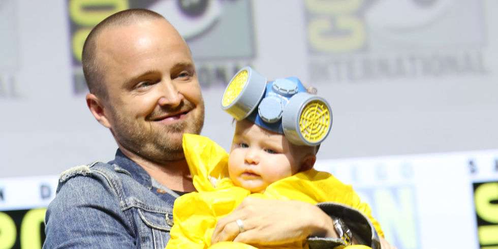 Aaron Paul kaloi fundjavën me familjen