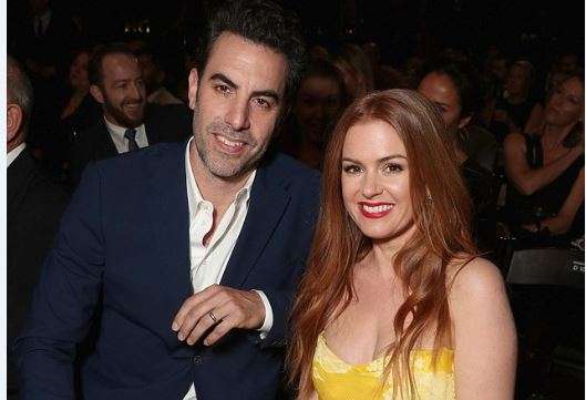 Isla Fisher feston ditëlindjen e bashkëshortit Sacha Baron Cohen