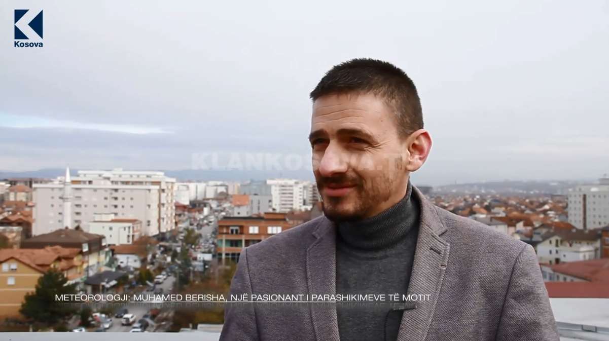 Muhamed Berisha, një pasionant i parashikimeve të motit (VIDEO)