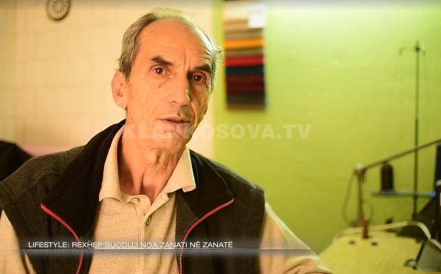 Rexhep Bucolli, nga zanati në zanat (VIDEO)