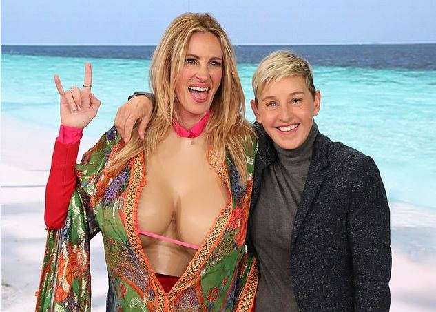 Ellen ndihmon Julia Roberts të rrisë numrin e ndjekësve në Instagram