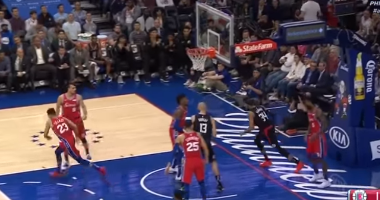 76ers mposhtin Clippers (VIDEO)