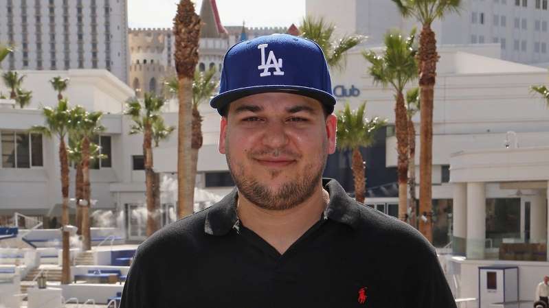 Rob Kardashian bën një paraqitje të rrallë