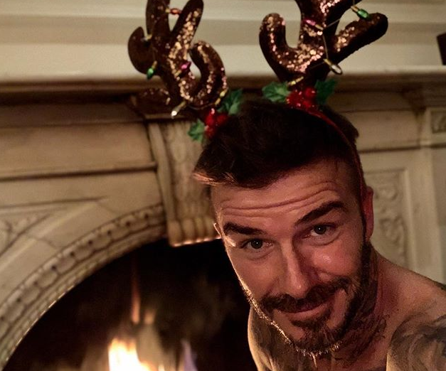 David Beckham uron Krishtlindjet i zhveshur (FOTO)