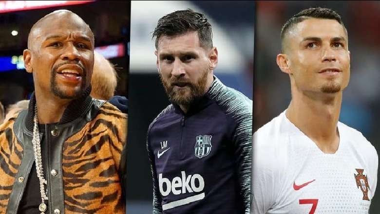 Forbes: Mayweather Ronaldo dhe Messi sportistët më të paguar për vitin 2018