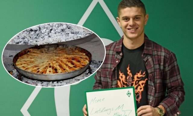 Rashica i do shumë ushqimet tradicionale; "Flija" e preferuara e tij