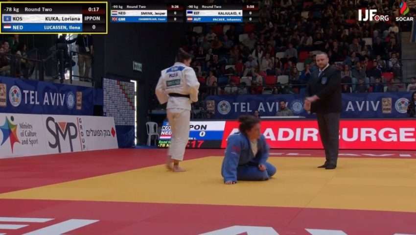 Loriana Kuka nis me fitore rrugën drejt medaljeve