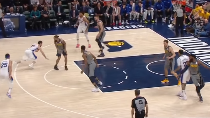 Sixers triumfojnë ndaj Pacersa (VIDEO)