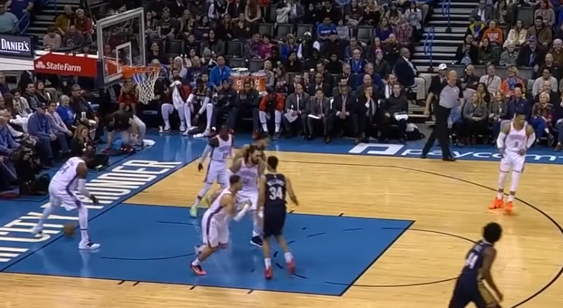 Thunder mundin Pelicans (VIDEO)