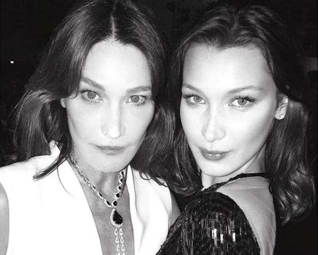 carla bruni bella hadid carla bruni bella hadid