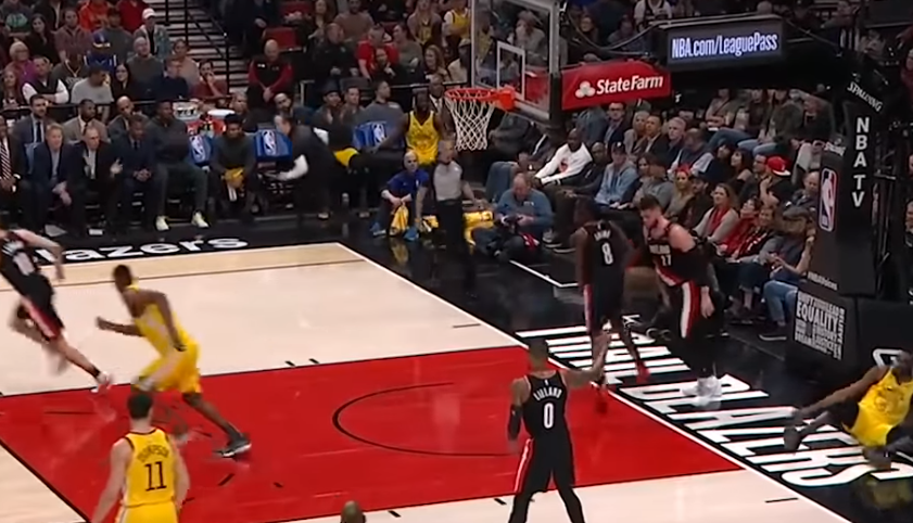 Blazers befasojnë kampionët (VIDEO)