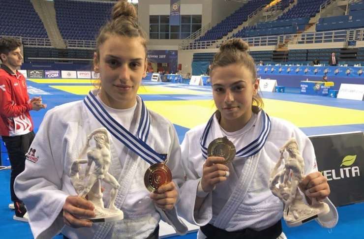 Xhudistet Erza dhe Flaka me medalje të arta në Athinë