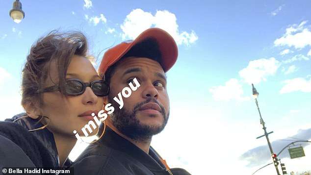 Bella Hadid për The Weeknd: Ti më mungon