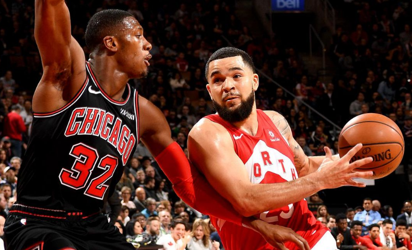Raptors ngadhënjejnë ndaj Bulls (VIDEO)