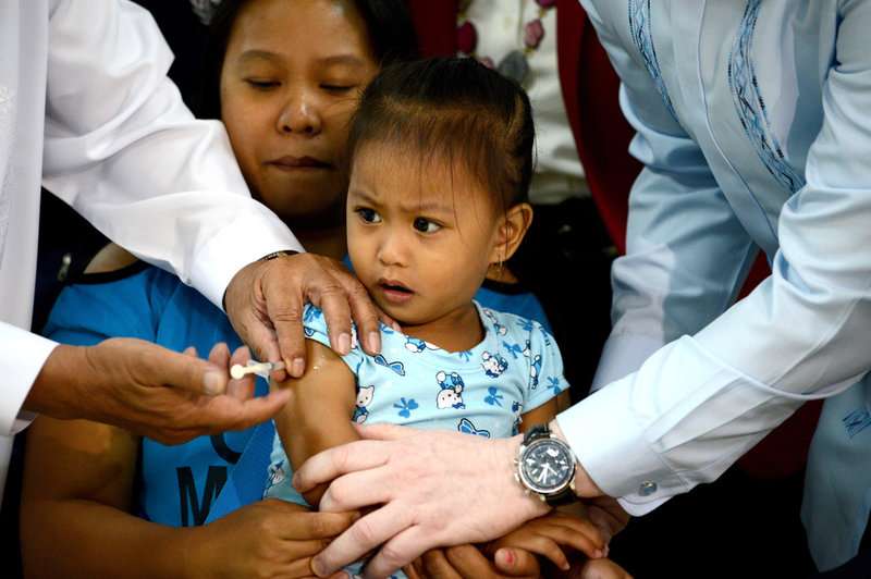 Shpërthimi i fruthit në Filipine, 2.6 milionë fëmijë në rrezik
