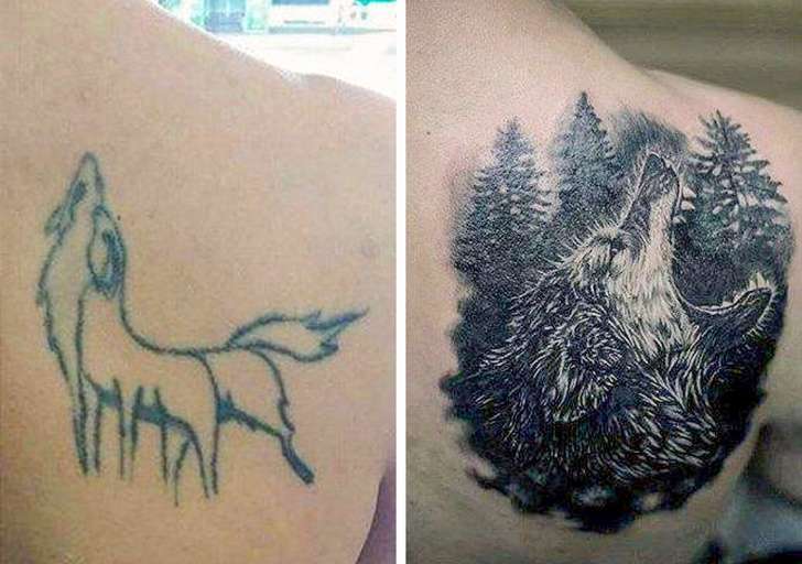 Këtyre tatuazheve u është dhënë një shans i dytë (FOTO)
