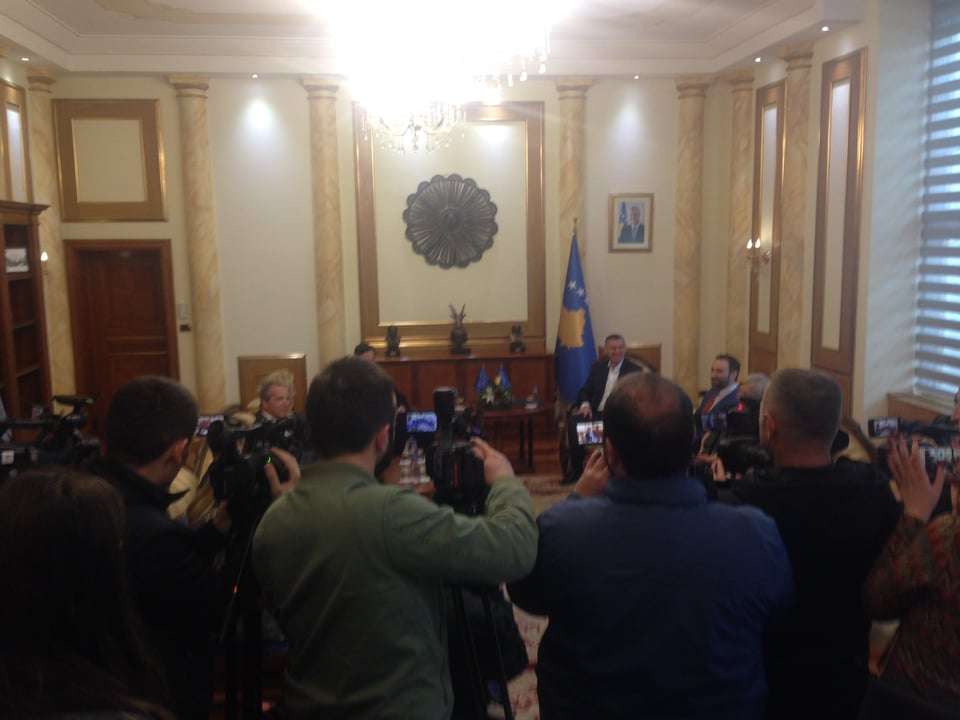 Nis takimi i Veselit me delegacionin e Parlamentit Evropian (FOTO)
