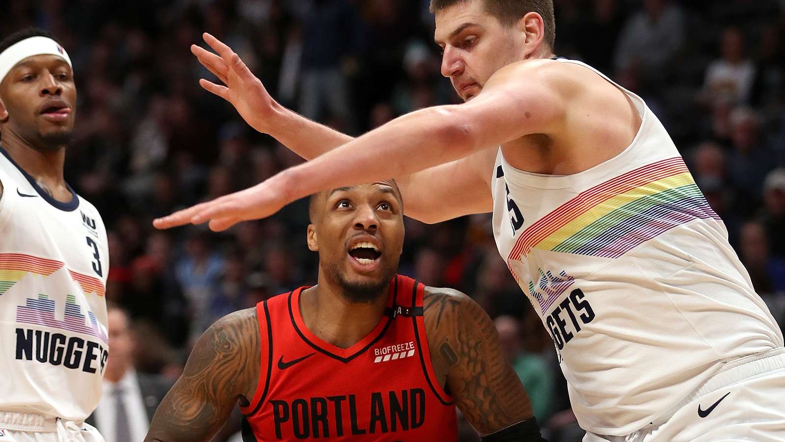 Nuggets ngadhënjen ndaj Blazers (VIDEO)