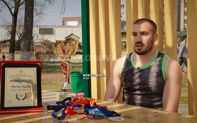 Mentor Ajazaj, kampion i shumëfishte në atletikë (VIDEO)