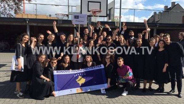 200 pjesëmarrës - Orkestra e të Rinjve të Kosovës fiton vendin e parë në Belgjikë (VIDEO)