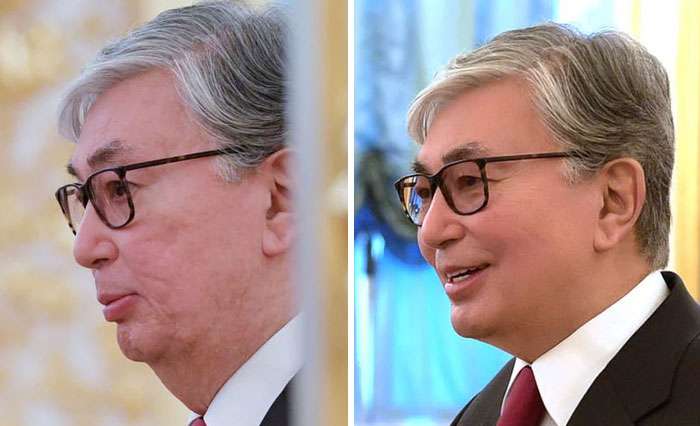 Shumë më i ri seç është, ndërhyrjet në fotografitë e presidentit kazak