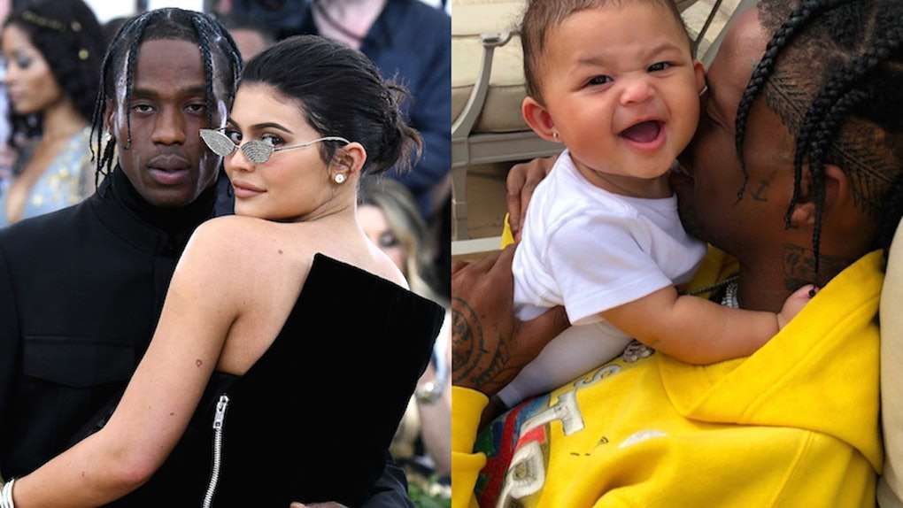 Kylie ndan fotografi të reja të Travis me vajzën Stormi
