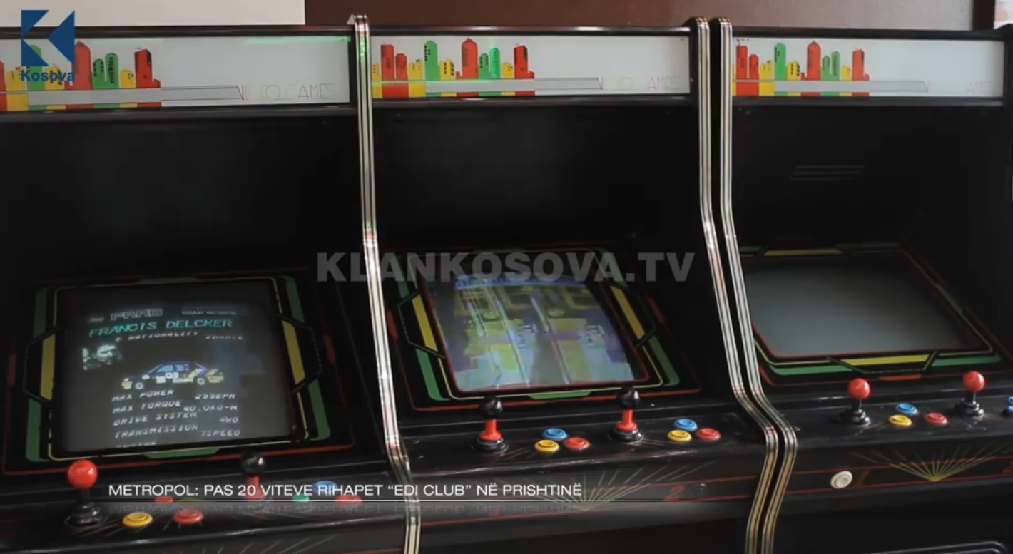 Pas 20 vjetëve rihapet lokali i videolojërave "Edi Club" (VIDEO)