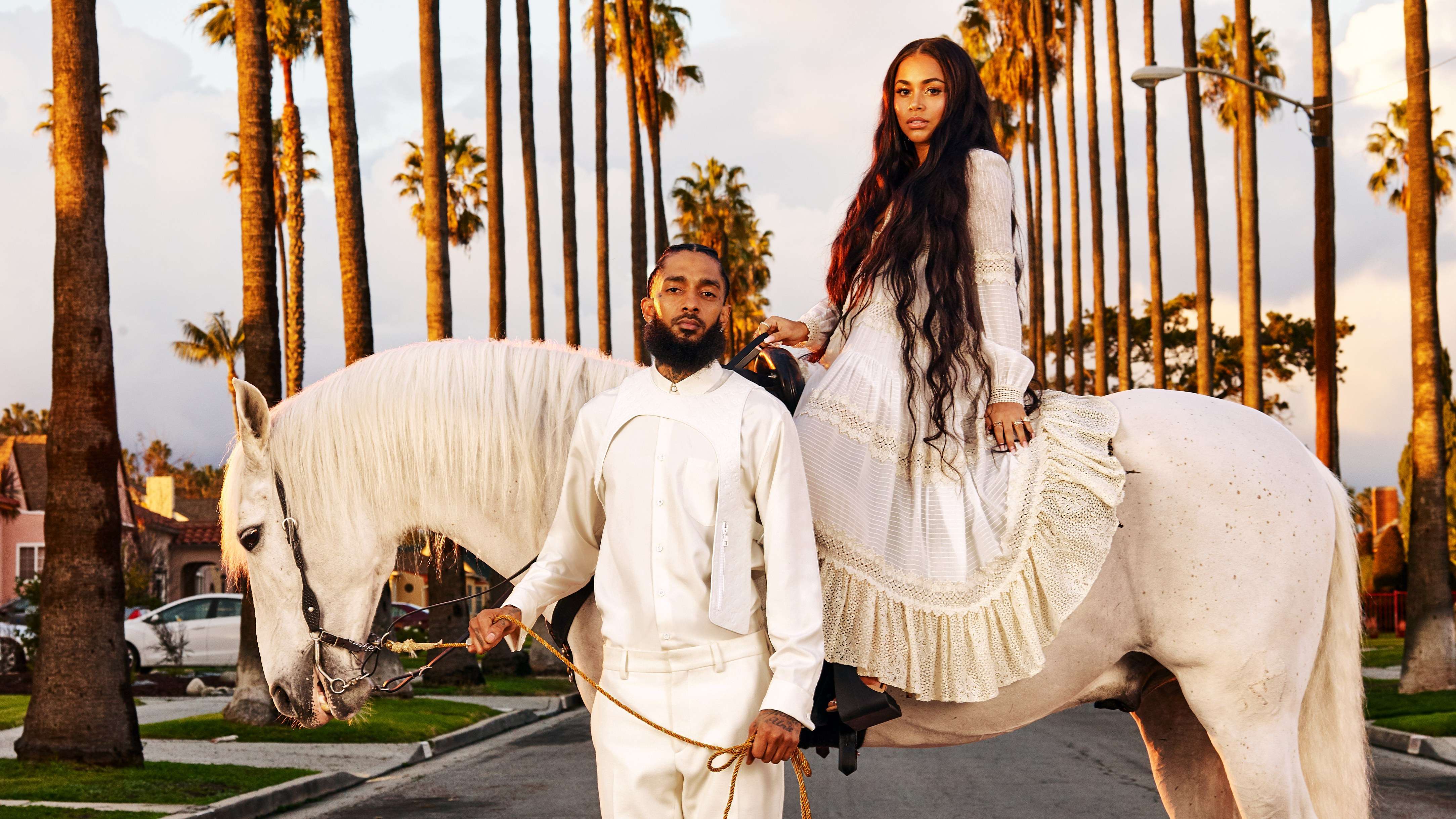 Nipsey Hussle kujtohet në Ditën e Baballarëve (FOTO)