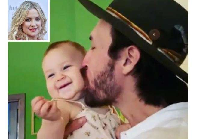 Kate Hudson e lumtur pranë burrit dhe vajzës (VIDEO)