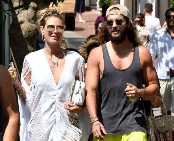 Heidi Klum mban emrin e burrit në qafore, pak para dasmës