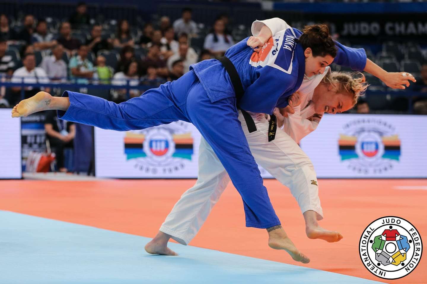 Loriana Kuka fiton me Ippon, një fitore larg të bronztës