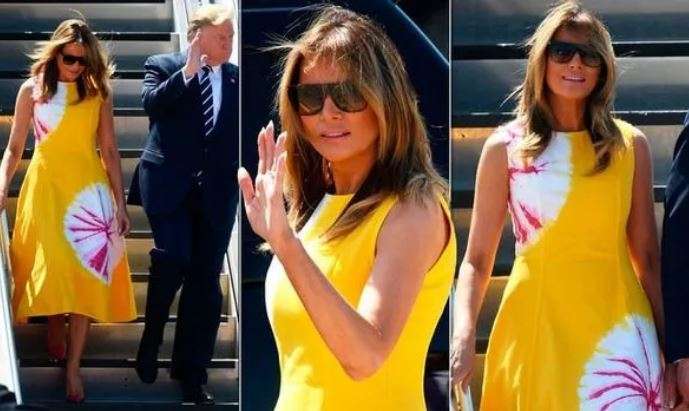 Detaje nga veshja e Melania Trump në samitin e G7
