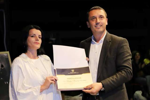 Vasfije Krasniqi Goodman nderohet me mirënjohje nga Ministria e Kulturës