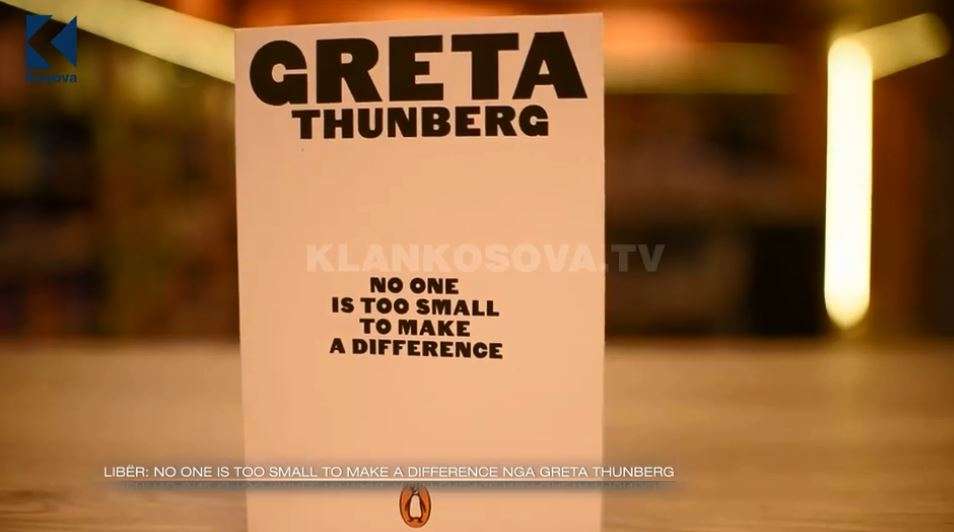 Libri : "No one is too small to make difference" nga aktivistja Greta Thunberg
