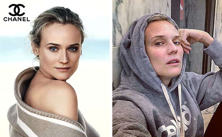A e keni menduar ndonjëherë se si duken gratë e reklamave në përditshmëri? (FOTO)