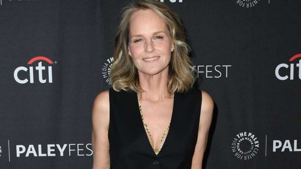 Helen Hunt shtrihet në spital