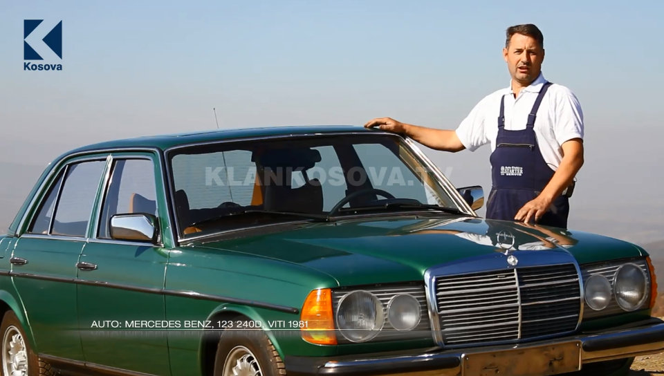 Mercedes Benz, 123 240d, viti 1981 (VIDEO)