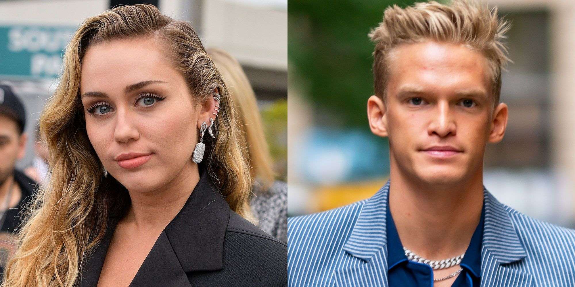 Miley Cyrus kapet duke u puthur me mikun e ngushtë