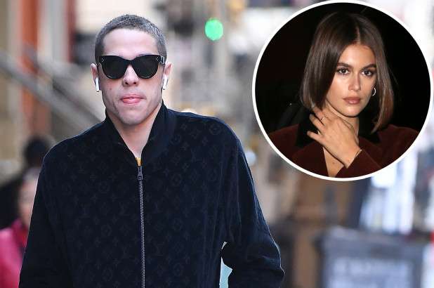 Pete Davidson shihet duke dalë nga banesa e supermodeles Kaia Gerber
