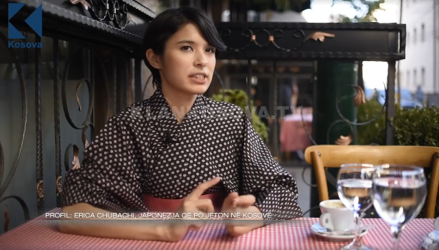 Japonezja Erica Chubachi, zgjedh Kosovën për të jetuar (VIDEO)